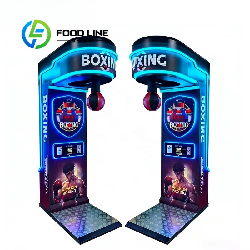 Boxing Machine Arcade - Boxer Punching Game Machine Built With