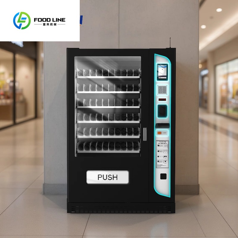 Vending Machine Qr Code - Customized Self Service Foods and Drinks