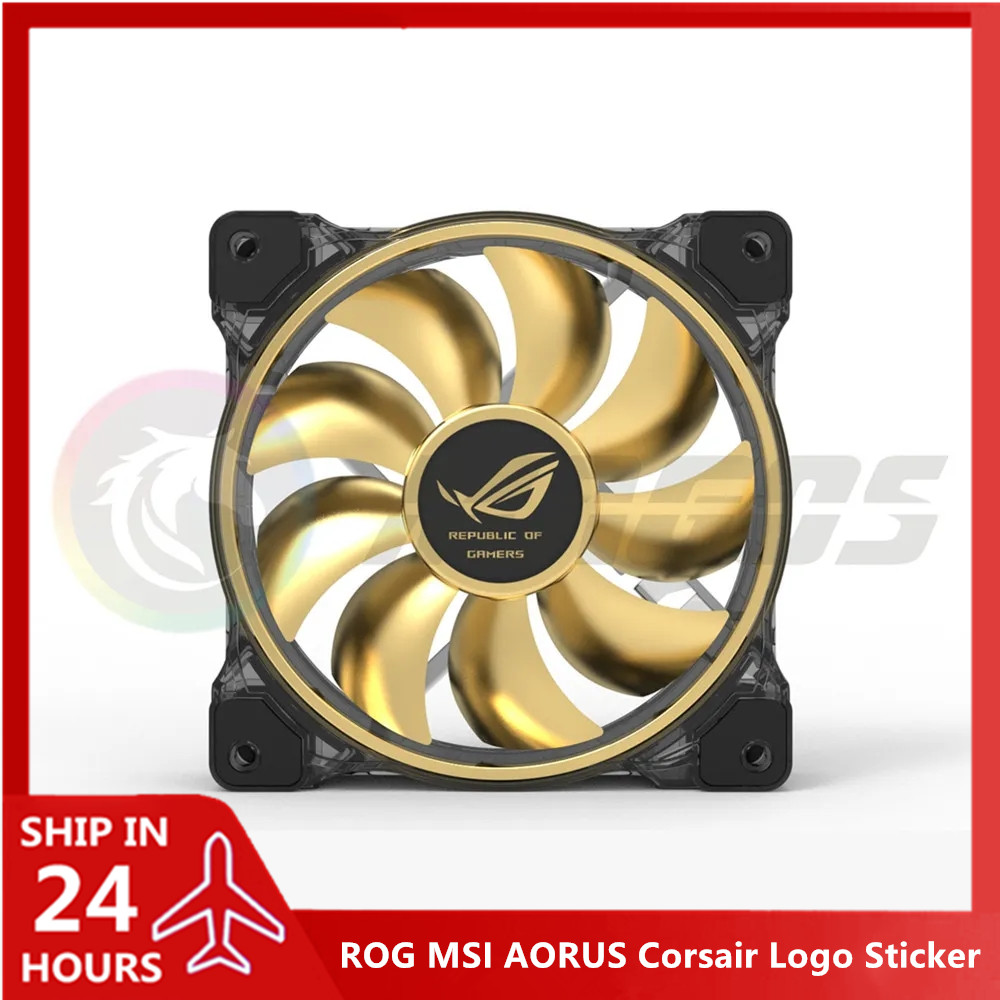 Arcade No - PC Gamer Cabinet Fan Logo Sticker
