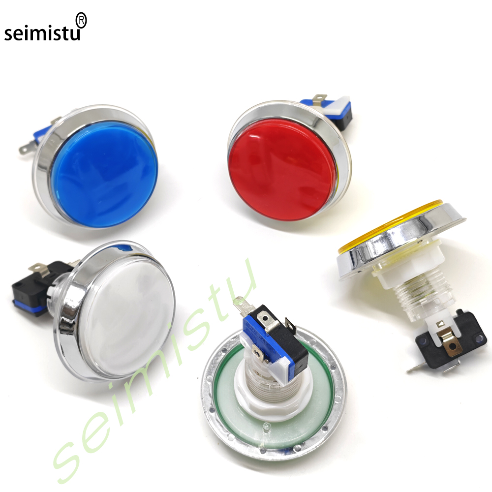 60mm Chrome 12V Flat Arcade LE - Arcade Vending & Laundry Revenue recension och pris