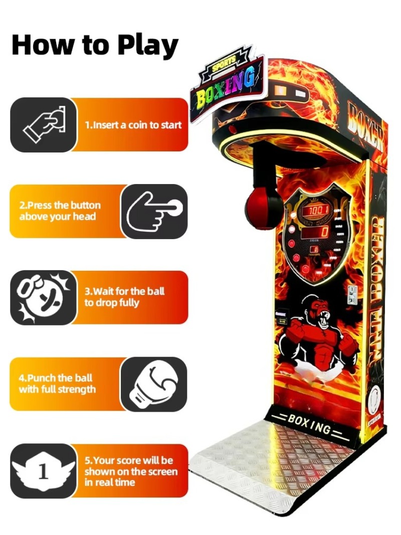 Boxer Machine Boxing Arcade Ga - Boxing Machine Arcade recension och pris