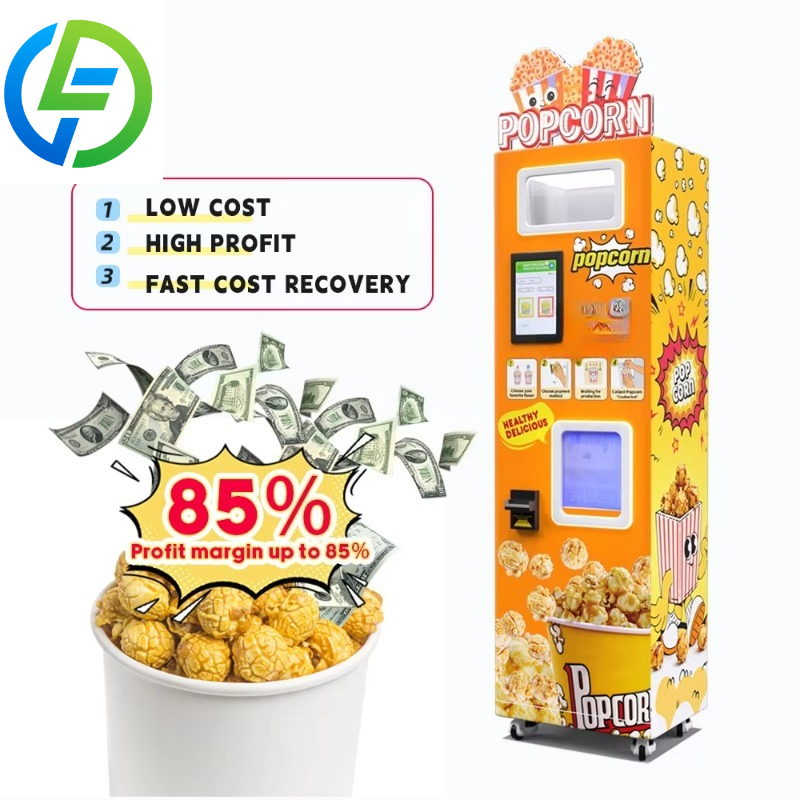 Customized 24/7 Operation Popc - Popcorn Vending Machine recension och pris