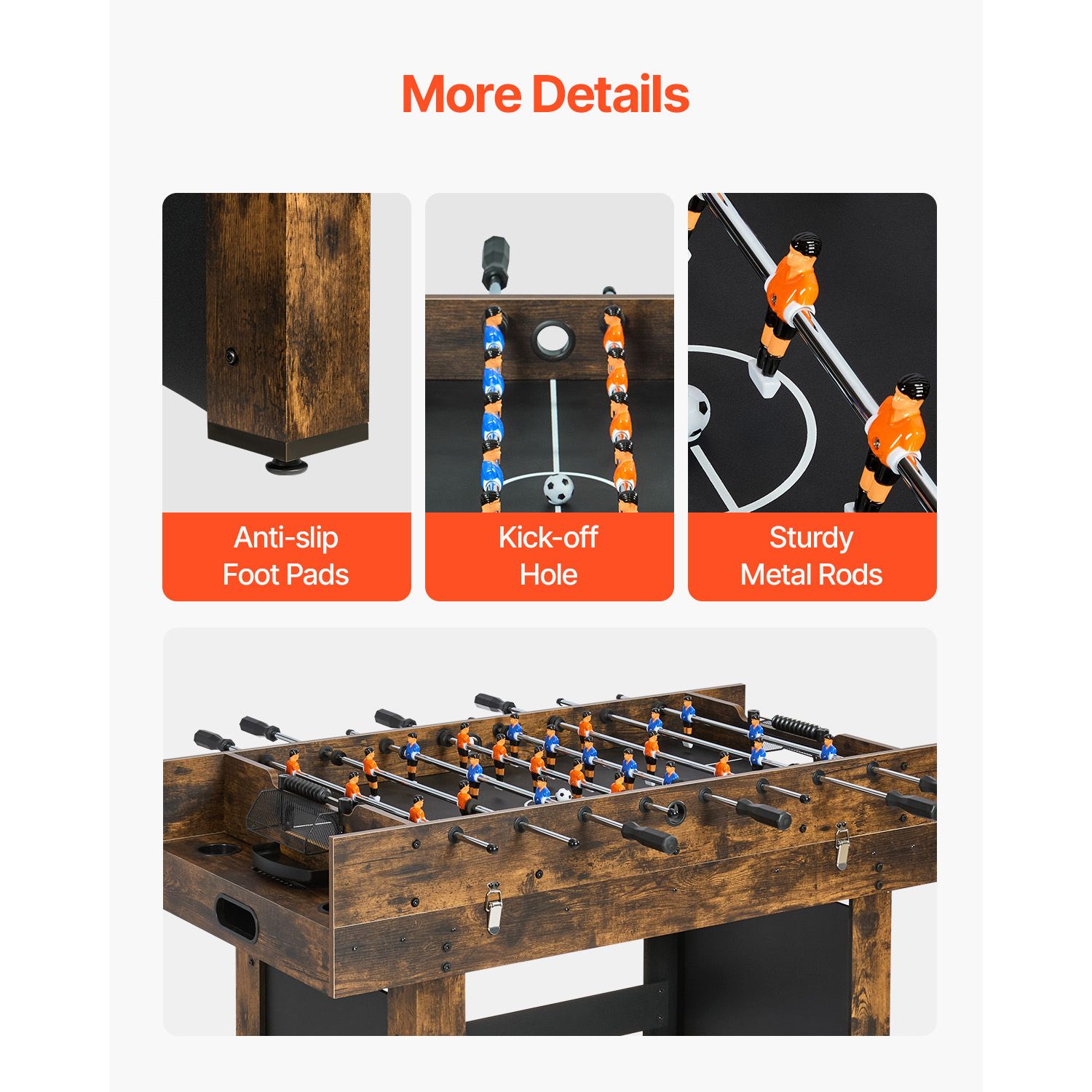 3-In-1 Combo Game Table Set, 5 - Air Hockey Table recension och pris
