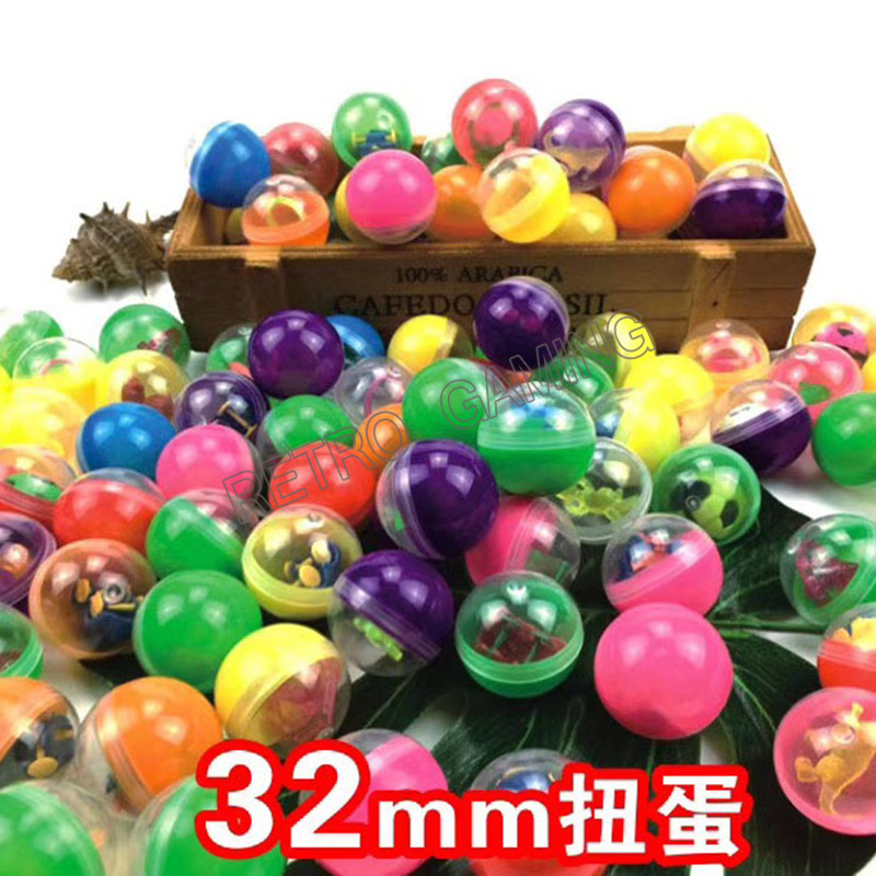 100pcs/bag 32mm / 45mm / 50mm  - Arcade Style Vending Machine recension och pris