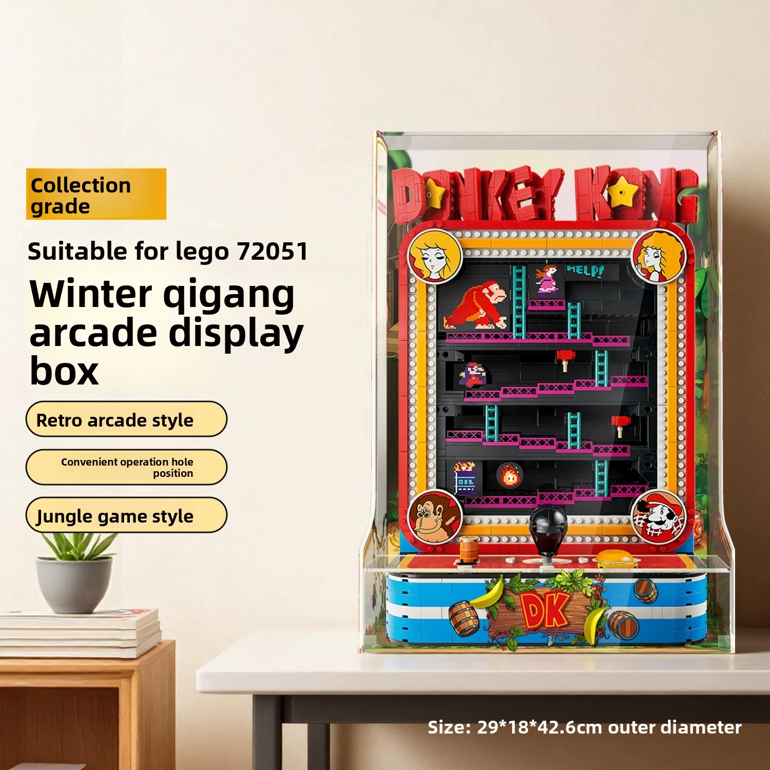 Suitable for LEGO 72051 Donkey - Boxing Machine Arcade recension och pris