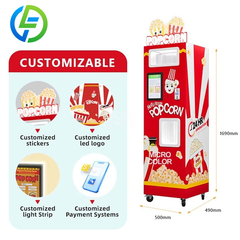 Customized Commercial Business - Popcorn Vending Machine recension och pris
