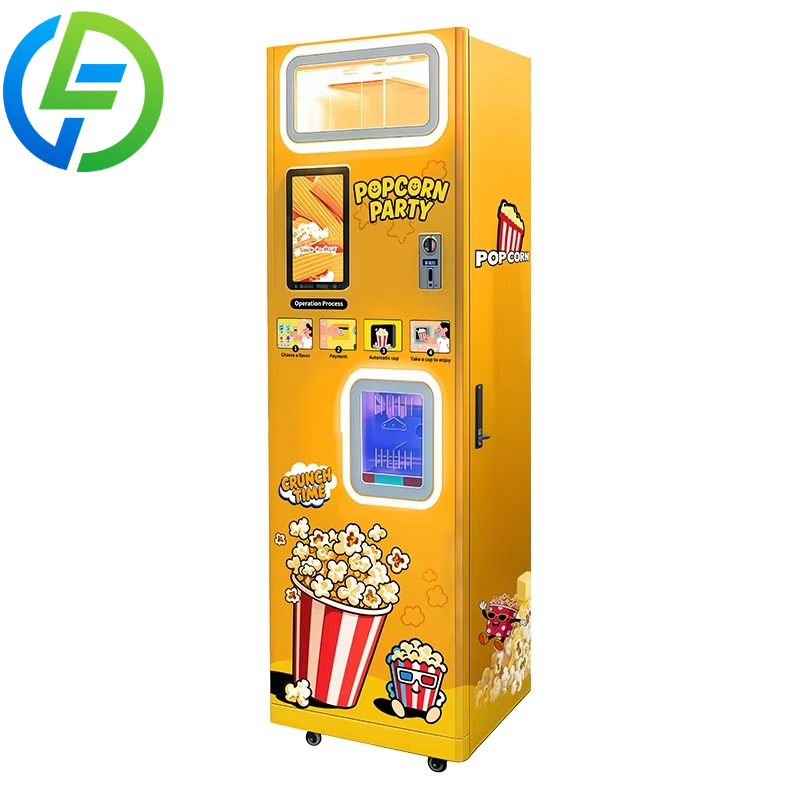 Customized Hot Air Fully Popco - Popcorn Vending Machine recension och pris