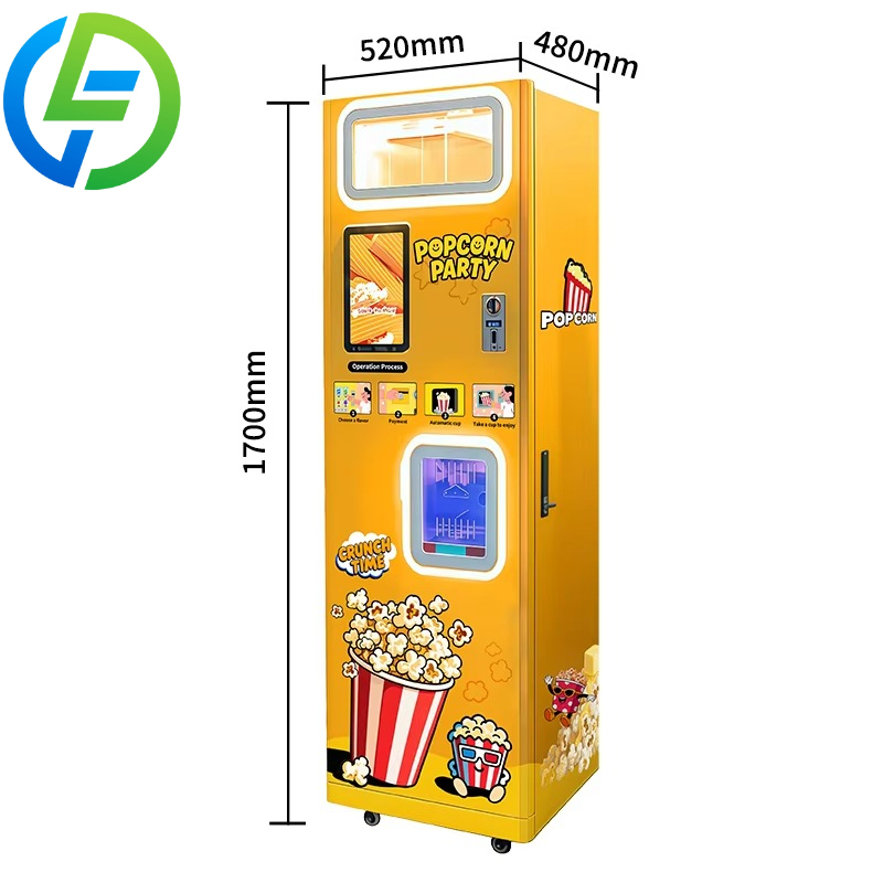 Customized Hot Air Fully Popco - Popcorn Vending Machine recension och pris