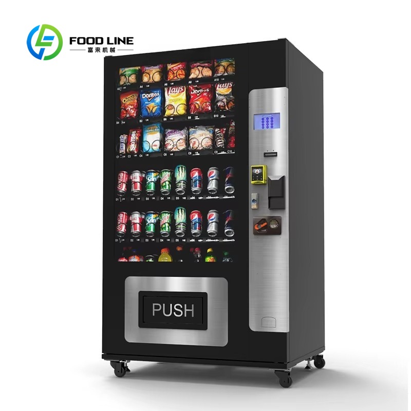 Custom OEM ODM Snack Drink Ven - Open Vending Machine recension och pris