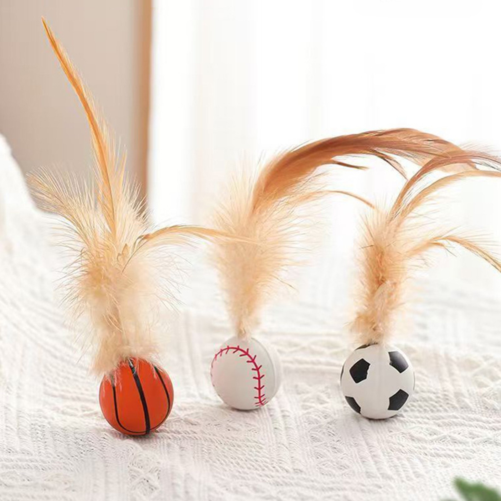 Cat Feather Ball Toys Interact - Basketball Arcade Game recension och pris
