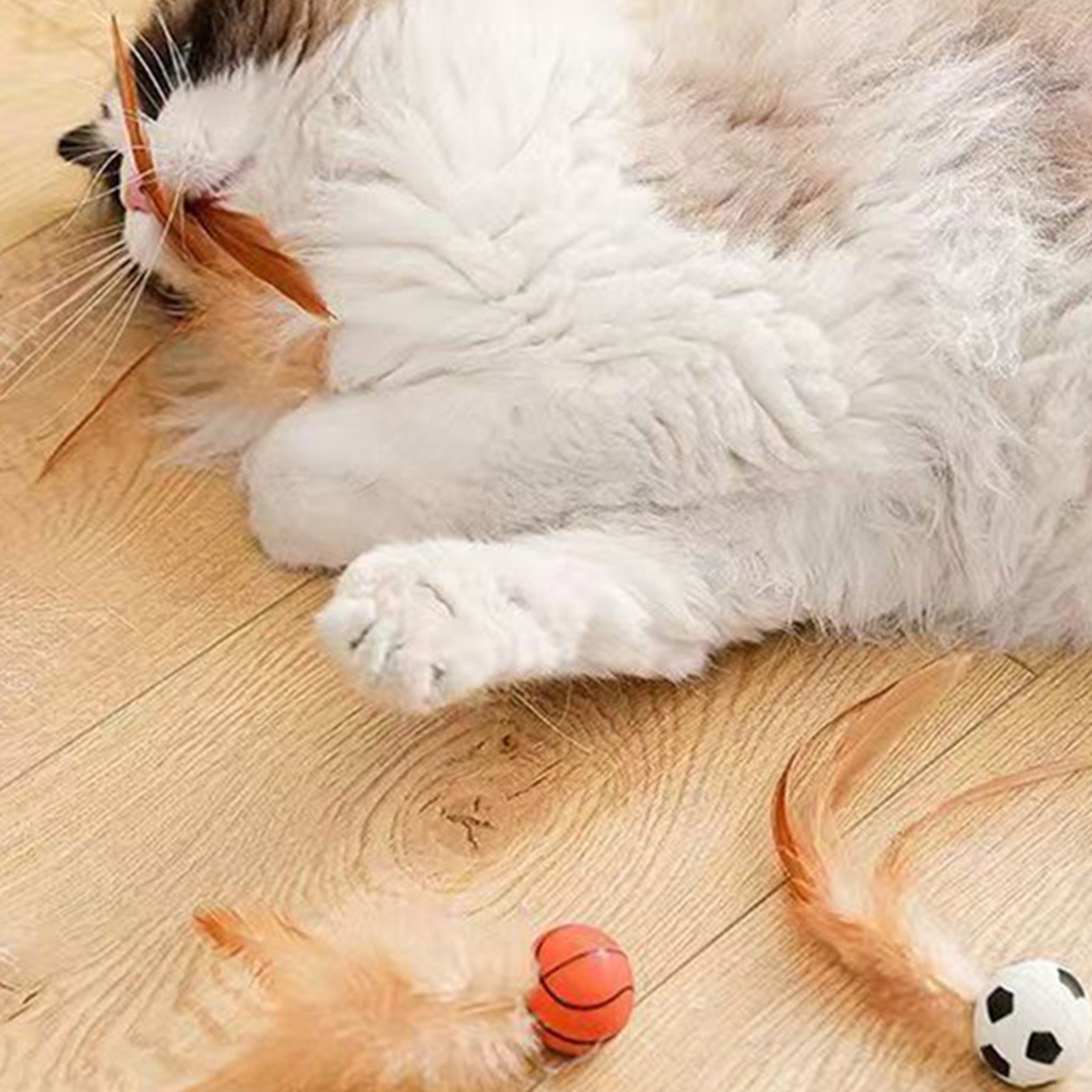 Cat Feather Ball Toys Interact - Basketball Arcade Game recension och pris